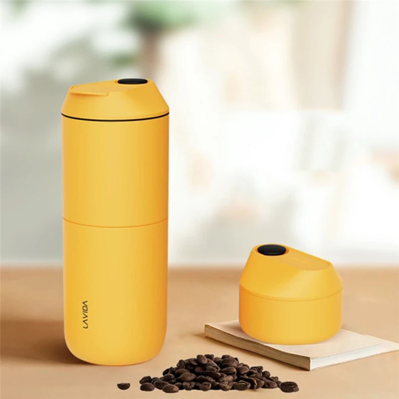 

Free ship Portable Coffee Machine Pressure Espresso Automatic Espresso Coffee Maker For Car Travel Camping Hiking Home Office