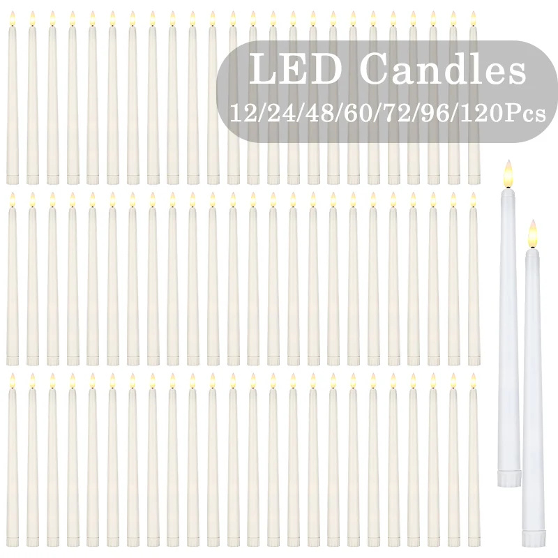 160-12pcs ledes Viaszgyertya Gyertya vel Vibráló Láng flameless Üteg operated candles számára esküvői Valentin Vacsora dekorációs