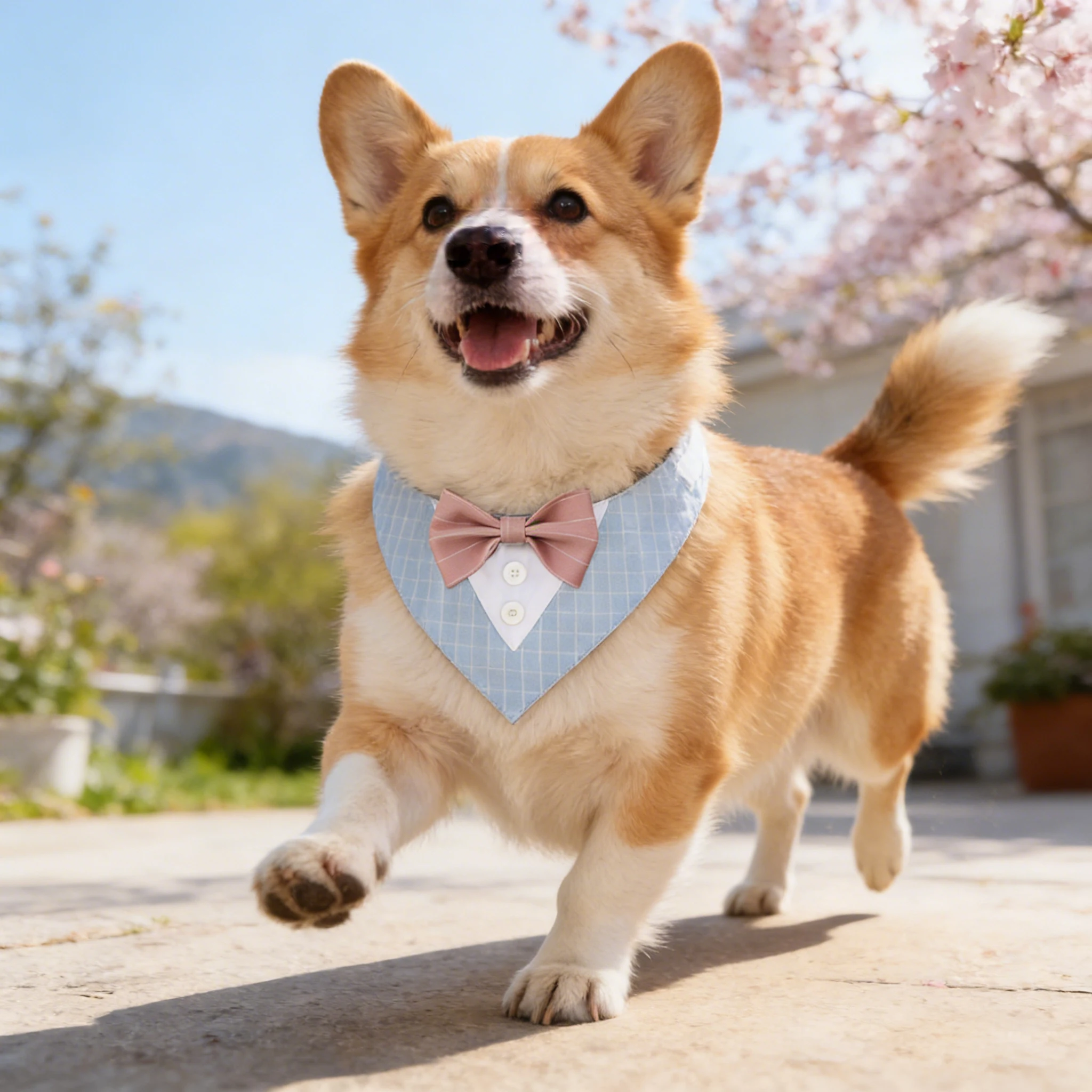 Wedding Tuxedo Dog Bandana 4