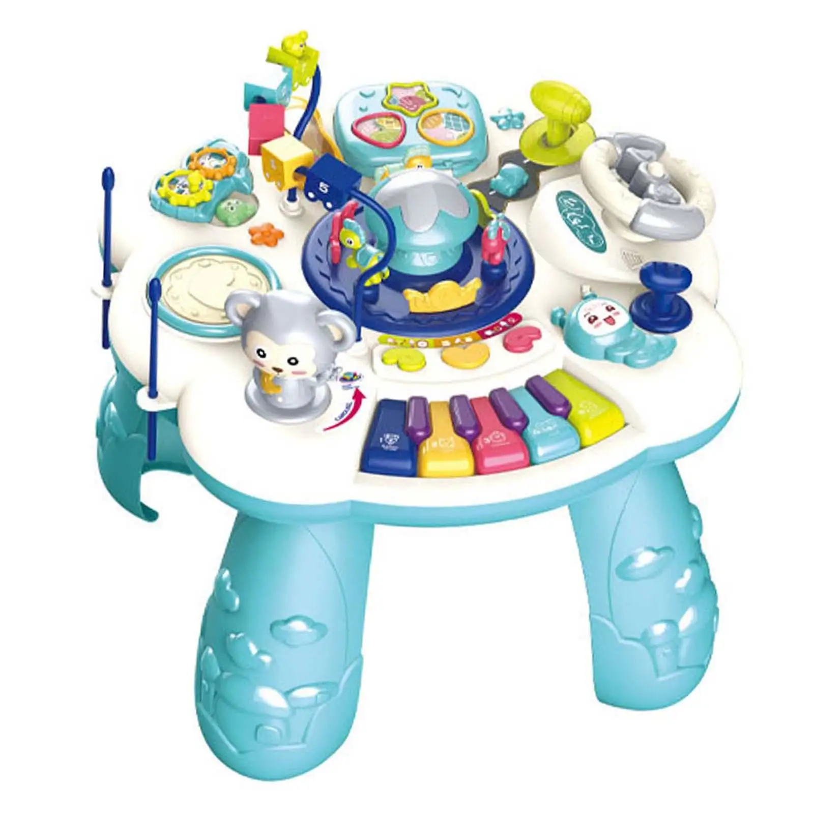 

Musical Learning Table with Light Early Educational for Children Infants