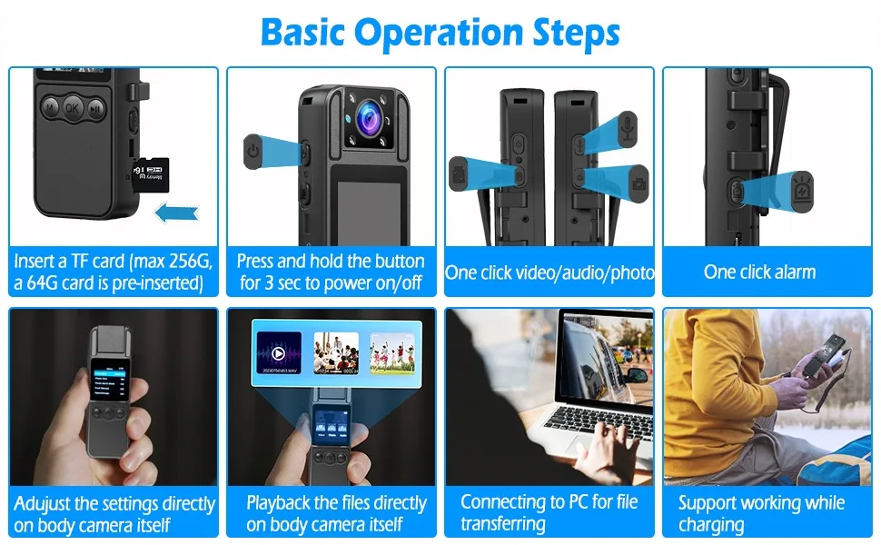 4k Mini Action Camera For Outdoor Sports With Night Vision_voghion.com