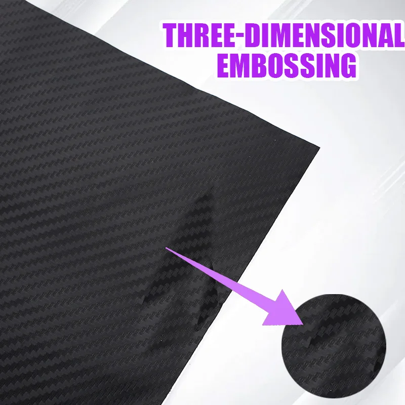 Buy Universal 3D Carbon Fiber Film Durable Notebook Carbon Fibre Decal
