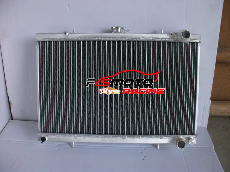 For-NISSAN-SKYLINE-S13-CA18-R32-RB20-Aluminum-Radiator-Water-Cooling ...