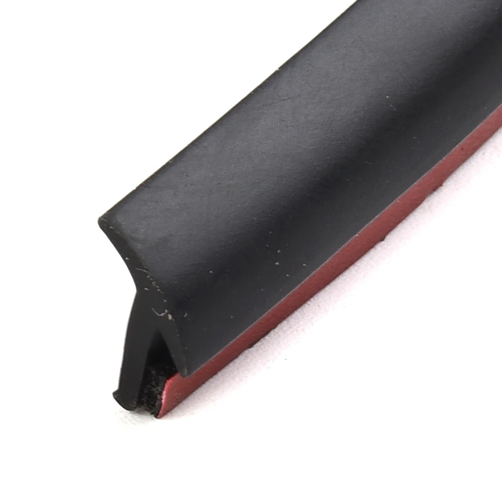 

Tool Car Sealing Strip Inclined T-Shaped Weatherproof Edge Trim Clean EPDM Rubber With Adhesive Double-Sided Tape Universal 5M