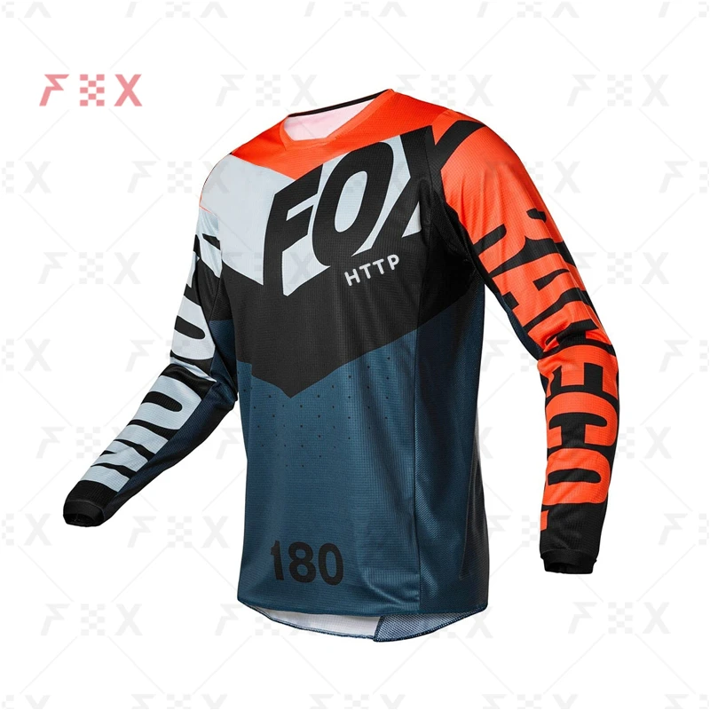 Cycling Jersey Enduro MTB Cycling Sleeve Cycling Jersey Downhill Shirt Camiseta Motocross T-shirt Mx Mountain Bike Clothing Fox Mtb
