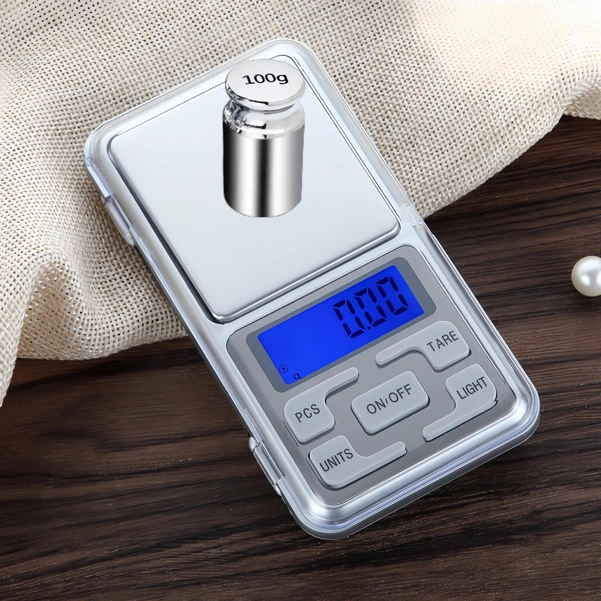 Electronic Scale Mini Phone Electronic Balance Personalized Gift Precision Jewelry Scale Easy To Put in The Pocket Weight Scale Precision 0.01g