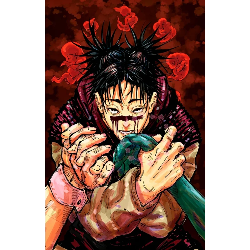 Anime-Inspired Jujutsu Kaisen Canvas Art Posters
