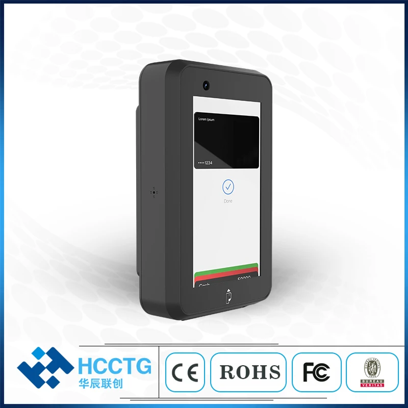 New SoftPOS EMV L1 L2 PCI Certificated Android Unattended Payment Terminal CM30 for Vending Machine, Taxi and Bus