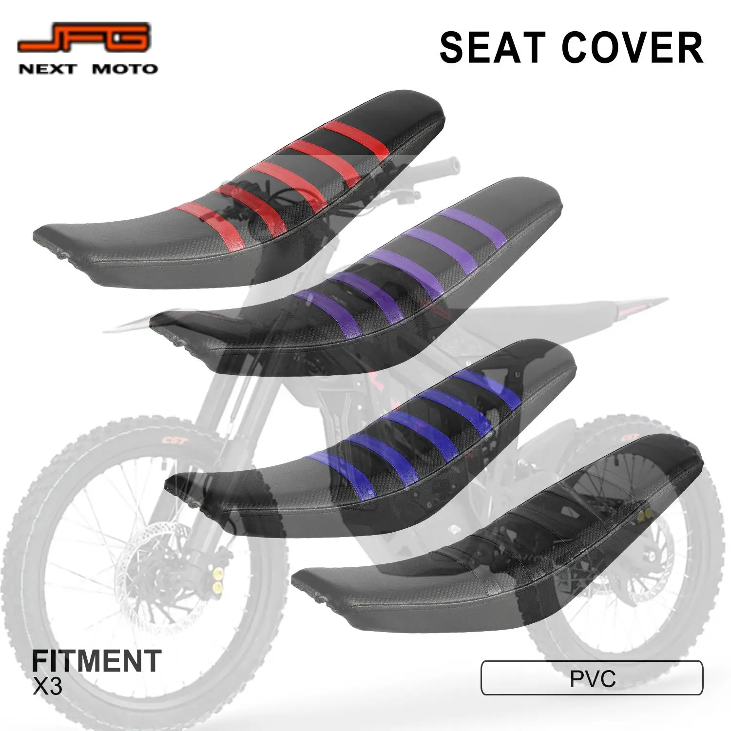 For Talaria X3 Seat Cover Gripper Soft Non-slip Stretchy Waterproof Stretchy Cushion Motorcycle Accessories Electric Dirt Bike