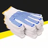 1/10 Pairs blue Gloves for Working Household Cleaning Tools Car Repair Factory Labor Insurance Glove High Stretch Mittens 2