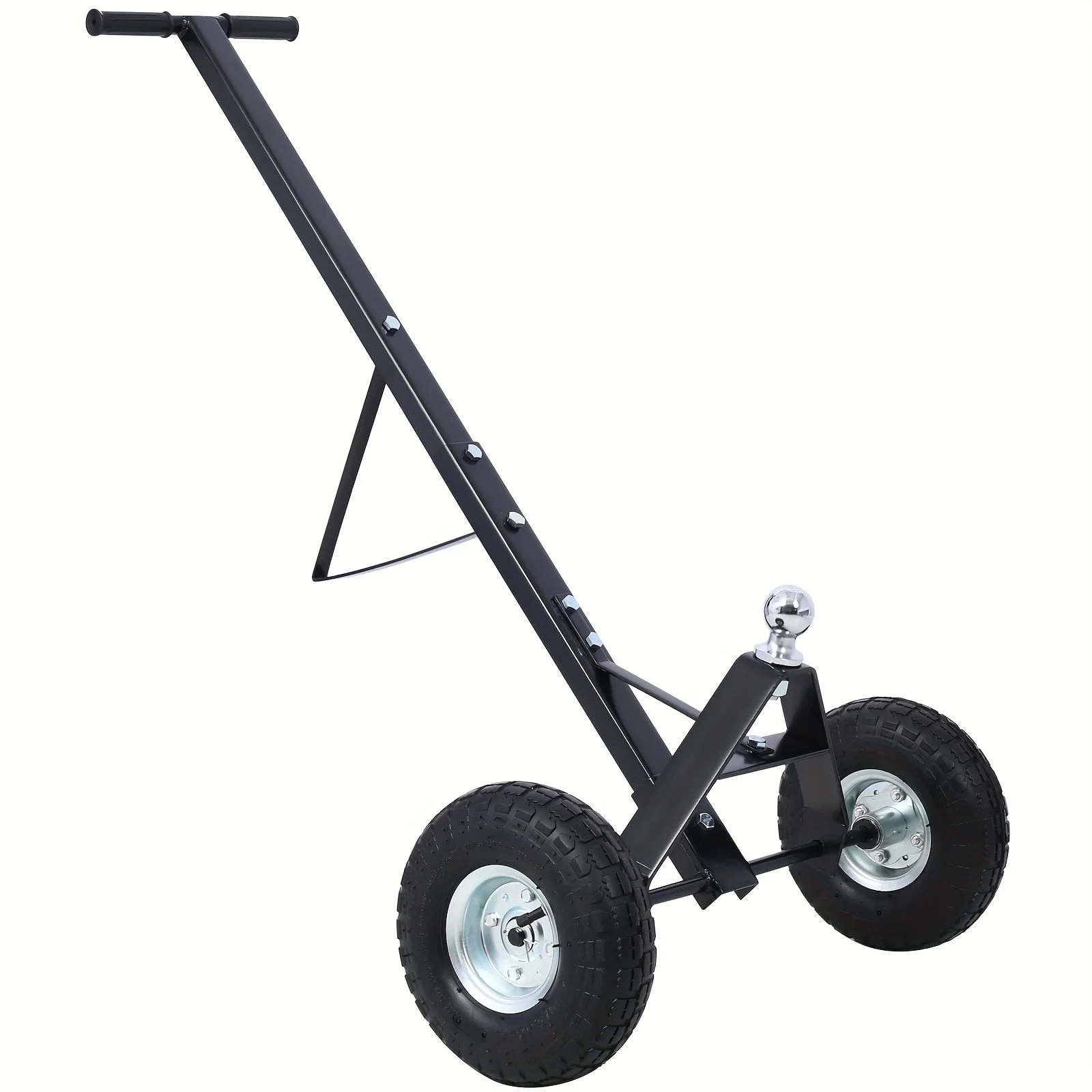 

600lbs Weight Capacity Steel Trailer, With 44 Camping utensils Titanium pocket clip Knife holster Target for shooting Grappling