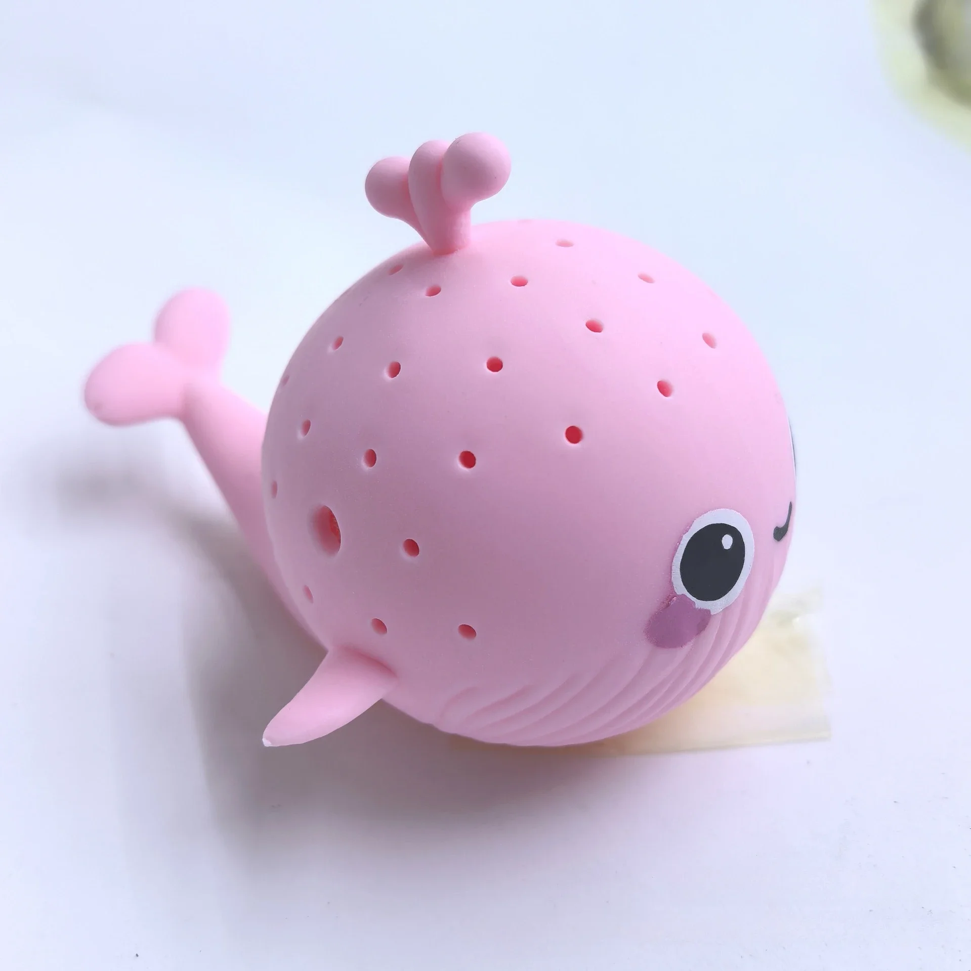 Giocattoli da Bagno per Bambini, Spugna Assorbente a Forma di Balena, Giocattoli Antistress, Gioco d'Acqua Estivo per Bambini, Giocattolo Morbido per Bambini - immagine 5