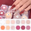 KADS Nail Acrylic Powder White Nude Pink Spring Winter Color Glitte Carved Manicure Dust for Nail Extension Sculpturing Building 5