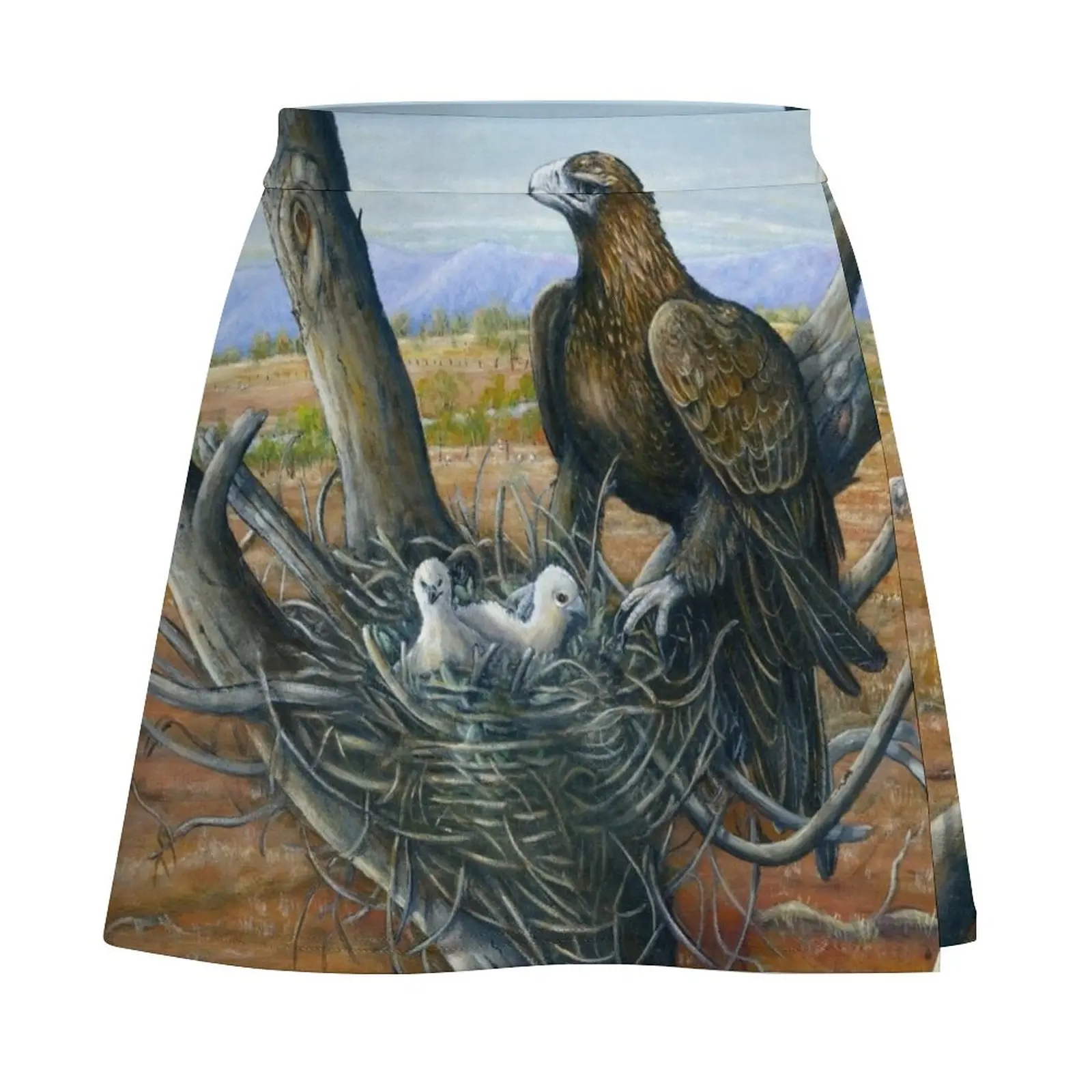 Wedge Tail Egale Mini Skirt short skirts for women School uniform Summer skirt