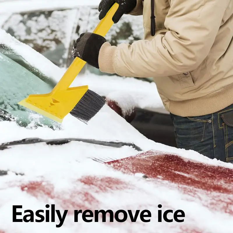 

Car Snow Scraper Portable Windshield Automotive Winter Ice Scraper Low Temperature Resistant Snow Scraper Labor-Saving Snow Tool