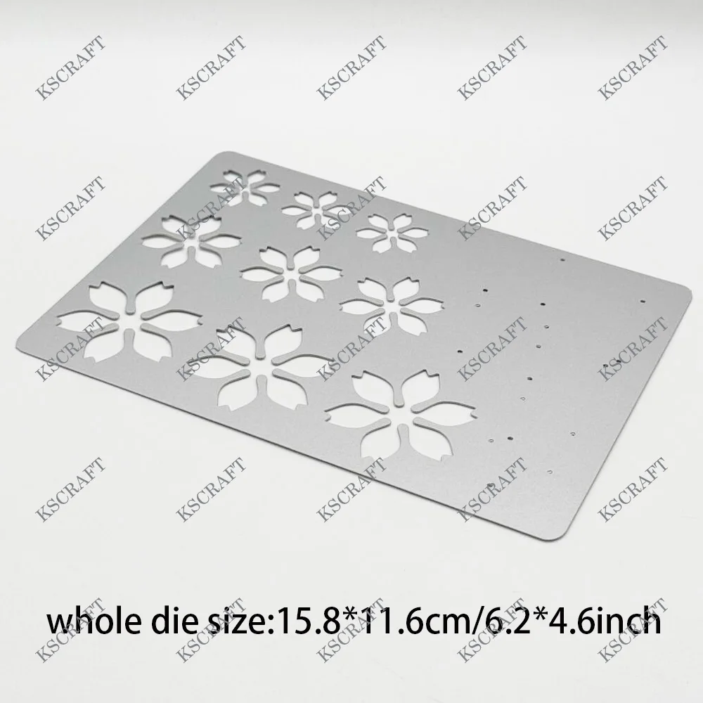 KSCRAFT Fantasy Flower Plate Cutting Dies Stencils for DIY Scrapbooking Decorative Embossing DIY Paper Cards
