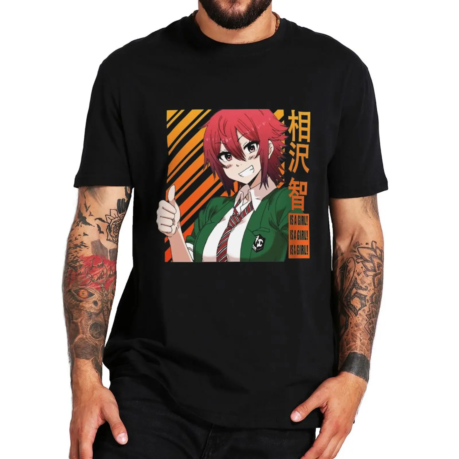 Anime tomo-chan é uma menina t camisa casual manga curta