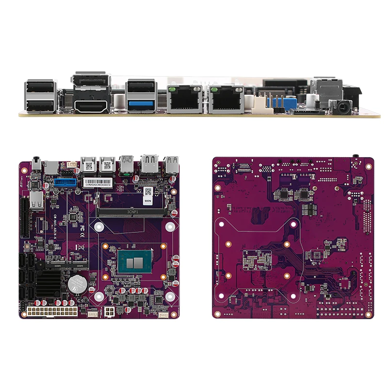 6-Bay NAS Motherboard i3-N305 N355 N100 N150 1*PCIEx4 2*Intel i226-V 2.5G Firewall 2*M.2 NVMe 6*SATA3.0 DDR5 Mini ITX Mainboard 2
