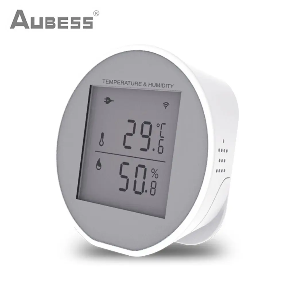 

1~10PCS Ease Of Use Alarm Smart Home Security Temperature And Humidity Sensor Convenient Control Stylish Design Thermometer