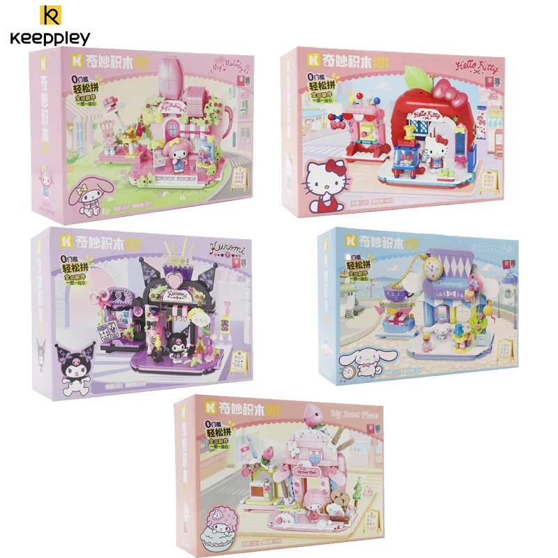2025Keeppley Sanrio Building Blocks Original Kuromi Melody Gemini