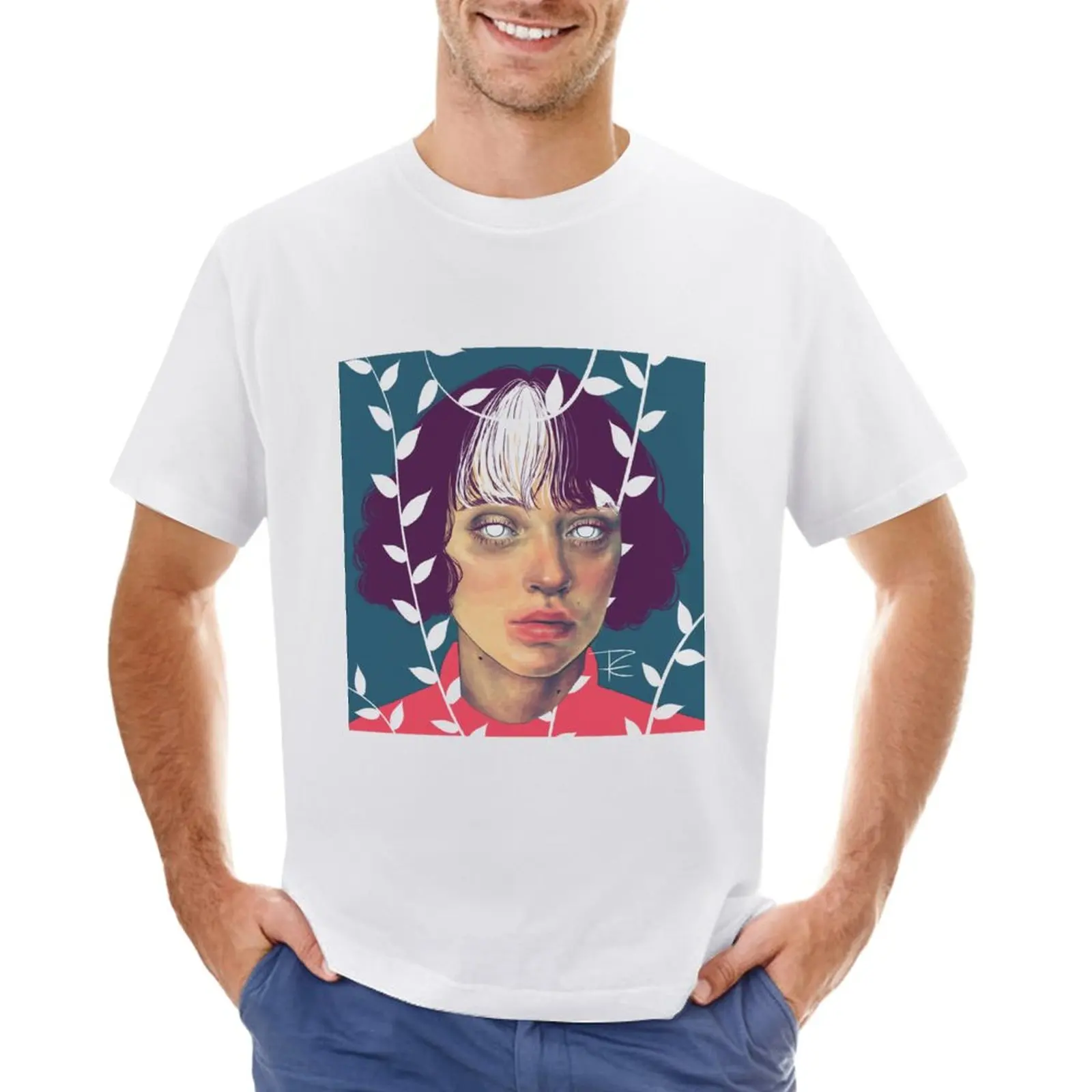 T-Shirt Pomme Oversize Blanks T-Shirt Oversize Da Uomo