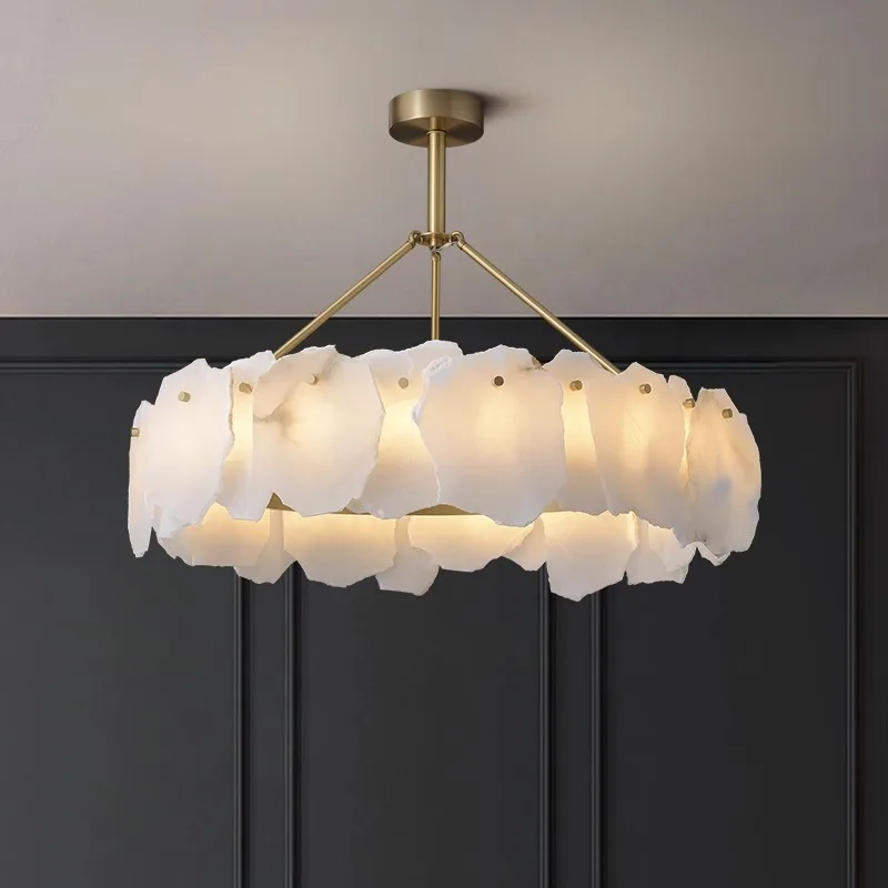 Burton Alabaster Chandelier