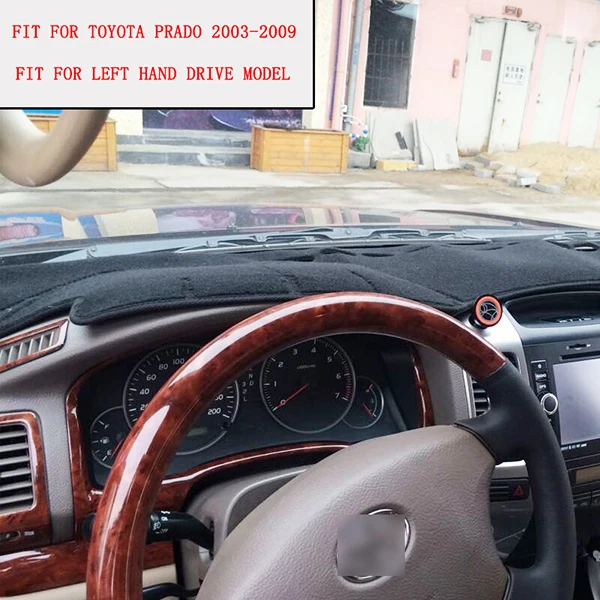 OEMASSIVE FIT FOR 2003-2006 2007 2008 2009 TOYOTA PRADO DASHBOARD COVER DASH MAT PAD SUN SHADE DASH BOARD COVER CARPET MAT