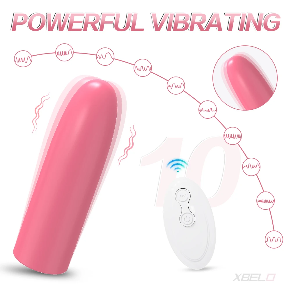 Mini vibrator Bullet, stimulator clitoridian pentru femei, vibrații puternice la punctul G, masturbare feminină, erotic, pentru adulți_voghion.com