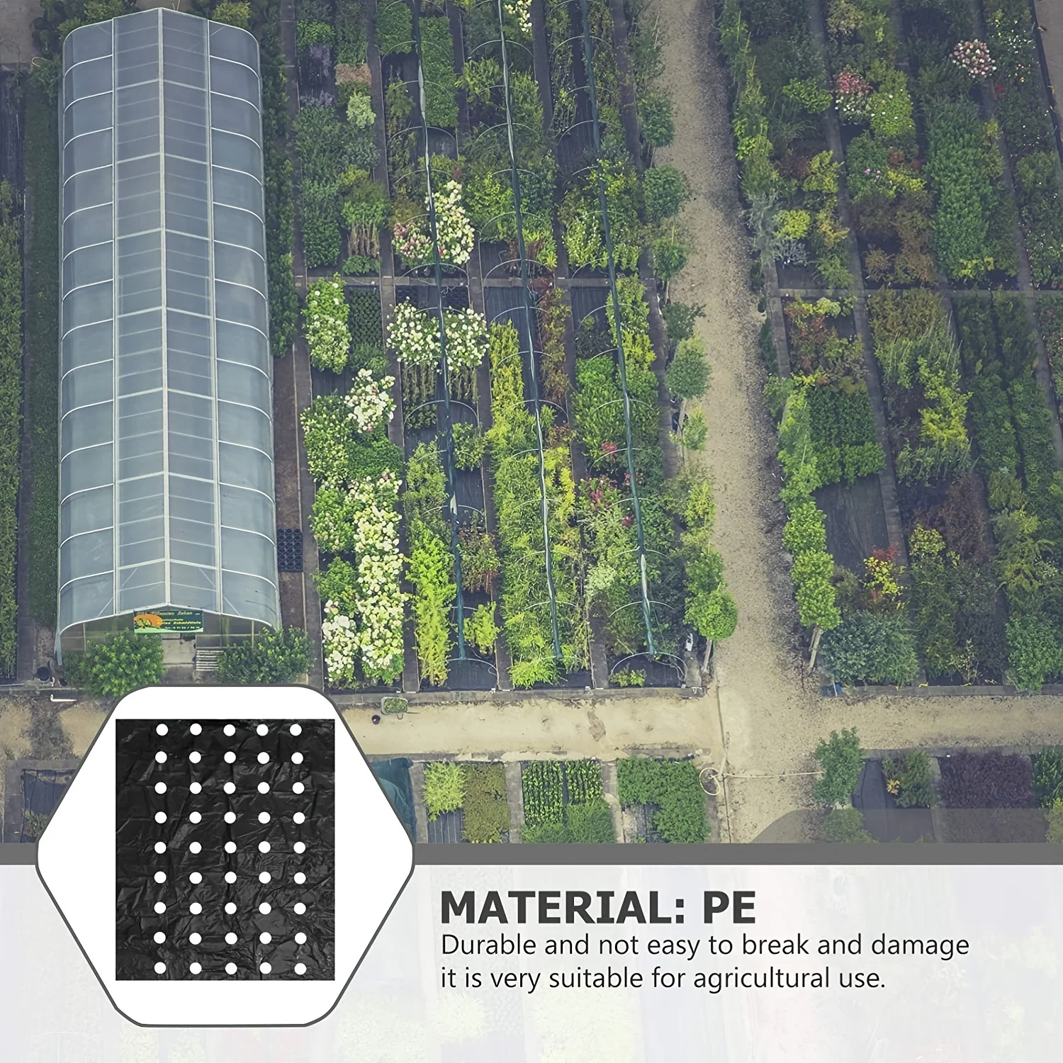 Black Plastic Mulch Film Grow Your Vegetables with Black Plastic MulchFilm for Greenhouses and Plant Protection black plastic mulch film
