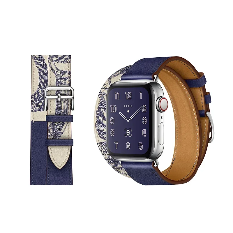 Premium Genuine Leather Watch Bracelet Strap – Timeless Elegance