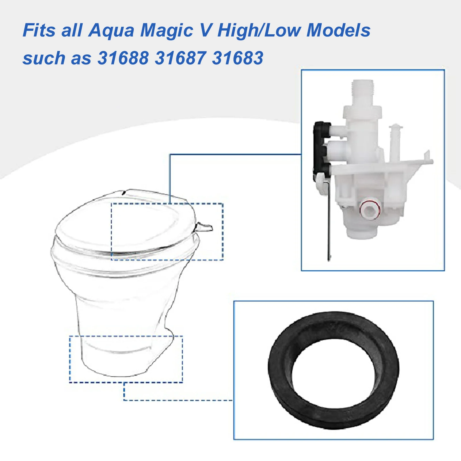 Aqua Magic Rv Toilet Parts