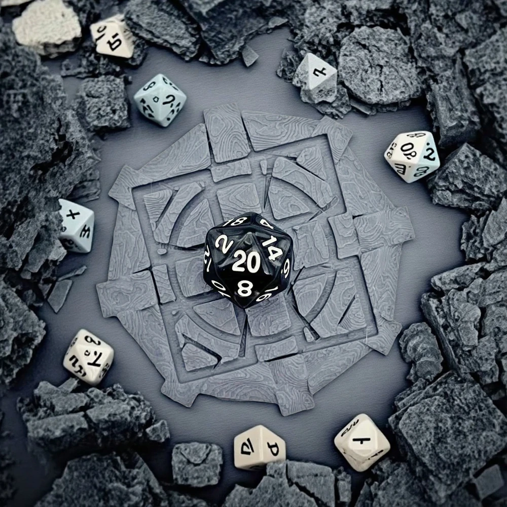 DND 테이블탑 게임 워게임용 8cm 서몬링 서클 도구