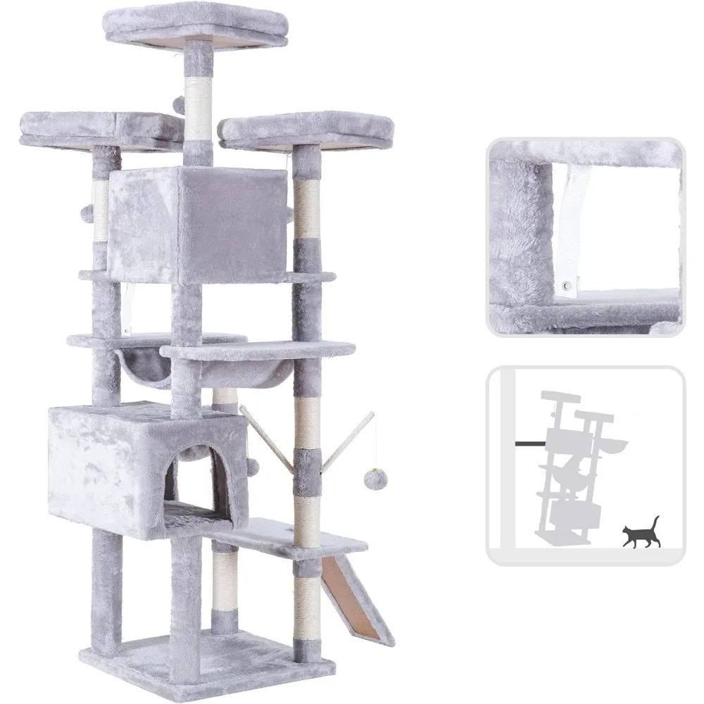 Indoor cat tower, multi story 5