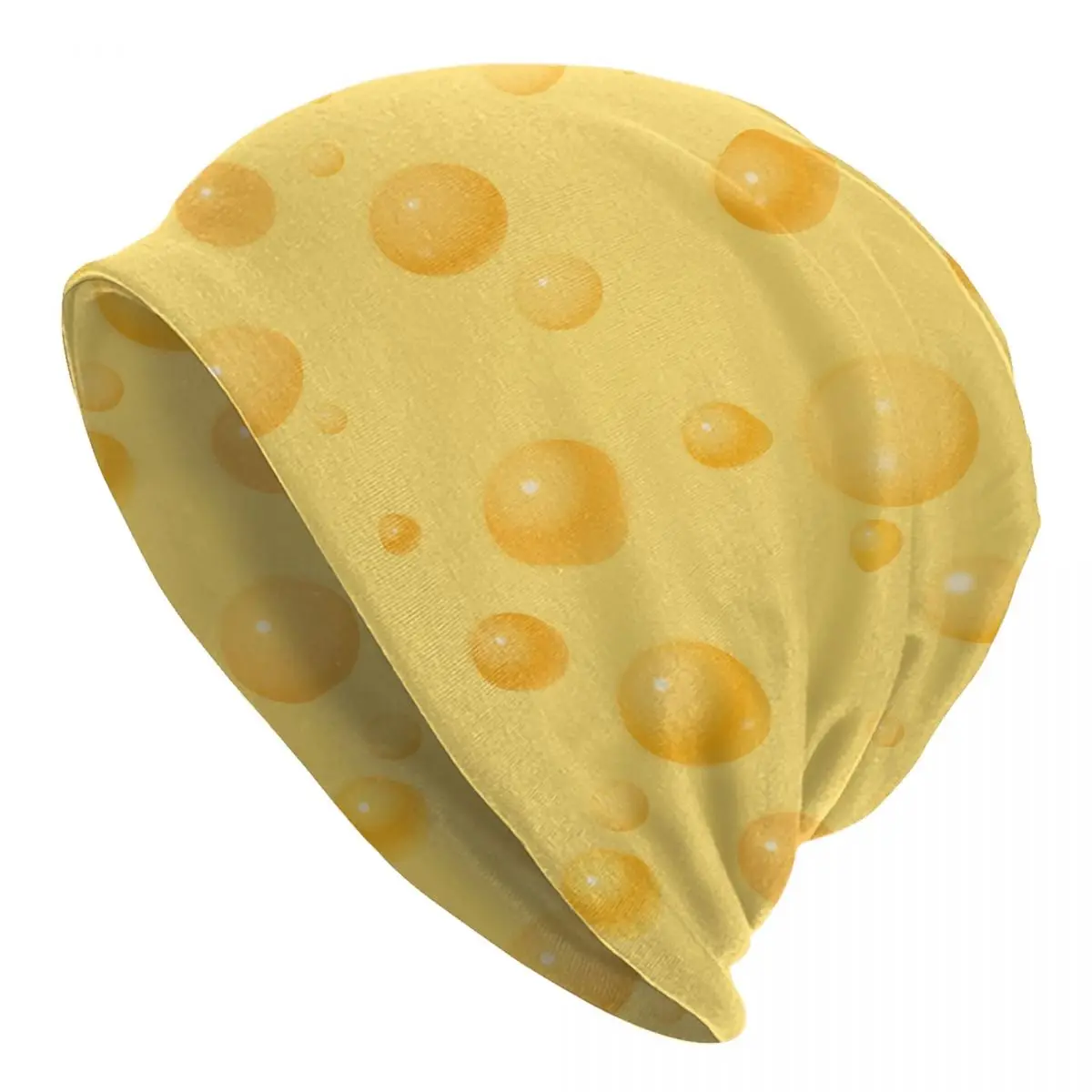 

Bonnet Hats Men Women's Realistic Cheese Cap Design Skullies Beanies Caps