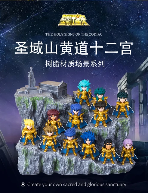 In Stock Gold Saint Seiya Zodiac Platform Palace Figure