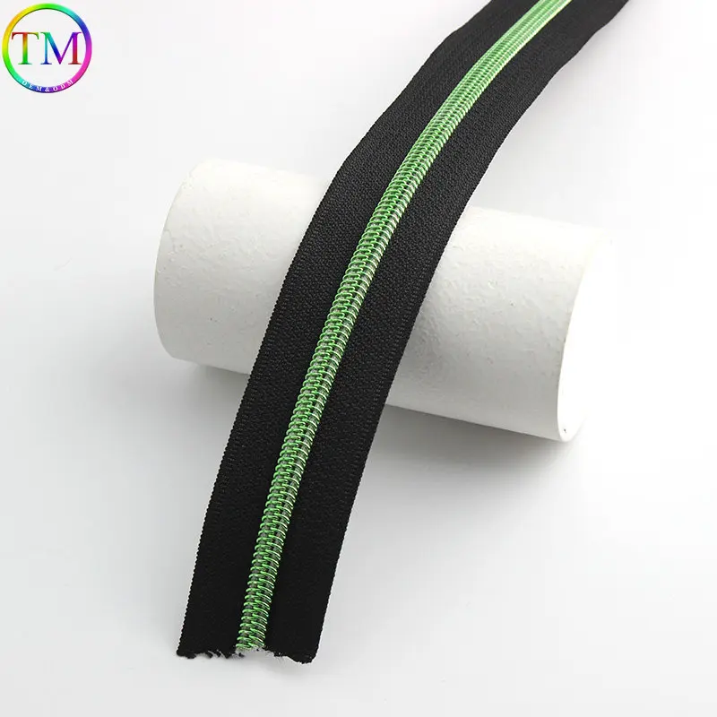 20/50 Yards 5# Nylon Zippers For Jacket Bags Purse Decor Zip By The Meter Coat Garment Zipper Repair Kit DIY Accessories
