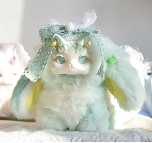 G0828-25★タグ付き  ぬいぐるみ うさぎ ドラゴン　2点 Tutulong-kawaiiうさぎドラゴンぬいぐるみブラインドボックス