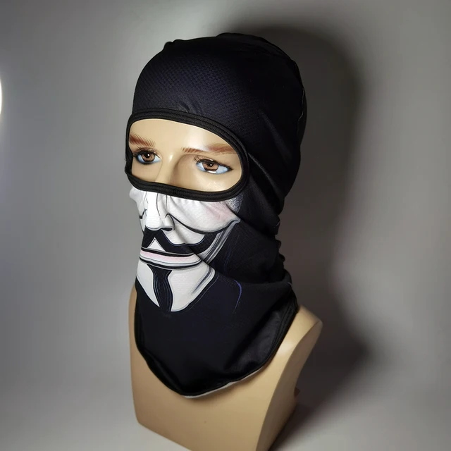 Femme Hommes Cache-Cou Masque Facial Coupe-Vent Couvre Cagoule Moto