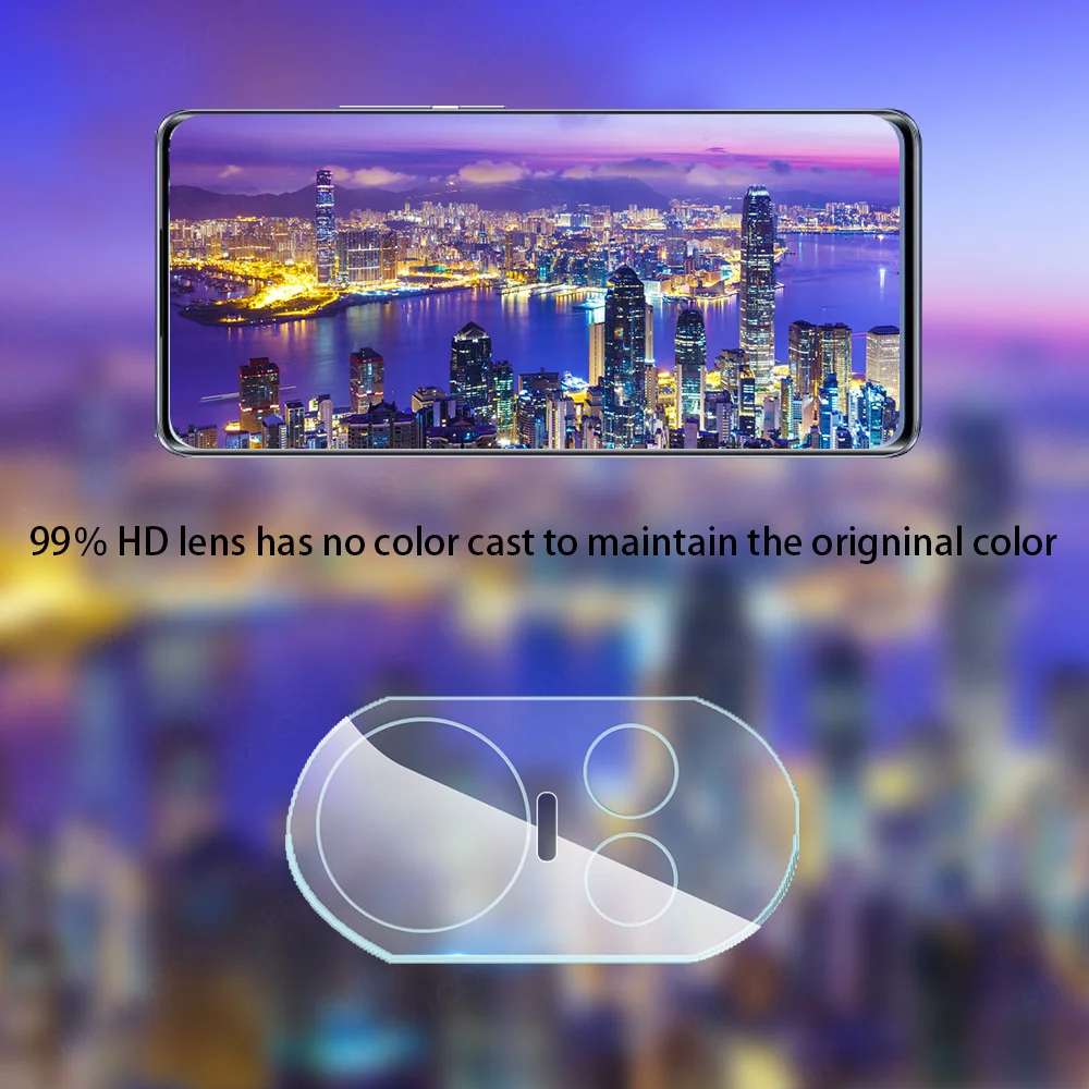 3D Clear Camera Protector with Full Lens Coverage