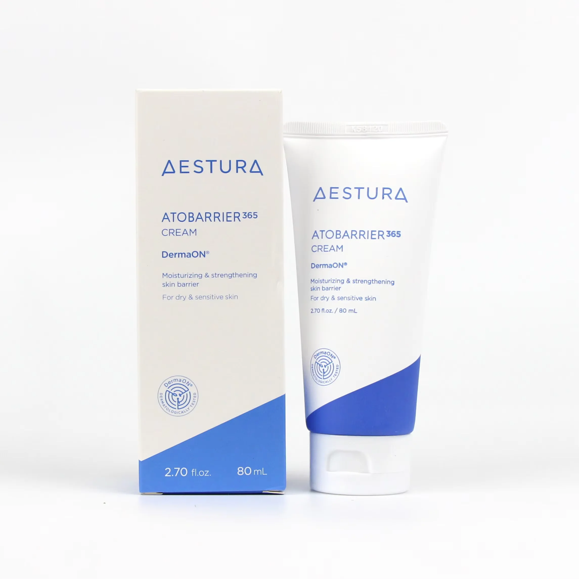 AESTURA ATOBARRIER365 Ceramide Cream, Korean Barrier Repair Moisturizer 120 Hours Lasting Moisturization, Encapsulated Ceramid