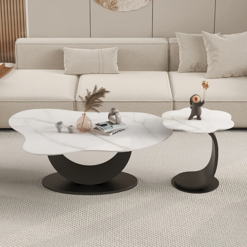 

Luxury Kawaii Coffee Tables Entryways Hallway Round Acrylic Coffee Tables Entryway Lounge Mesa Auxiliar Salon Home Furnitures