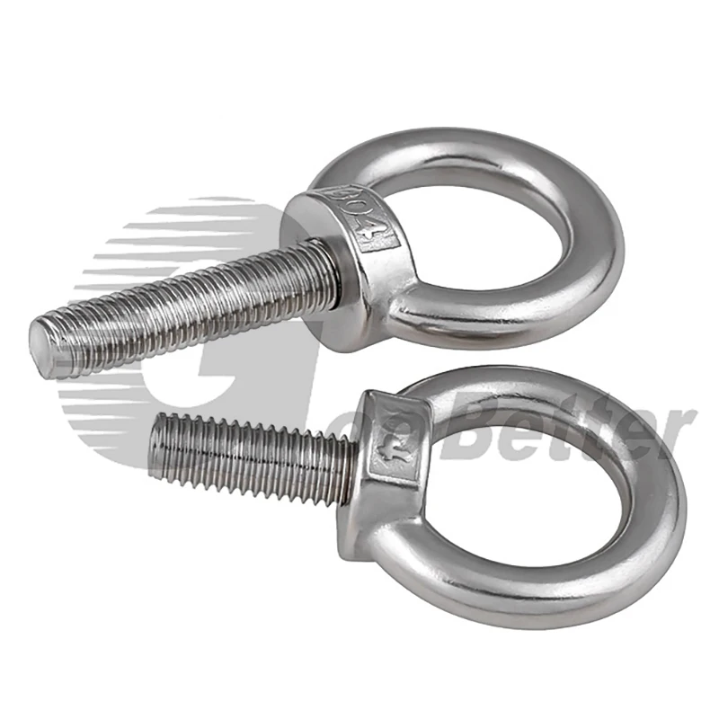 2 Pieces 304 Stainless Steel Threaded Screw Hook E... – Vicedeal