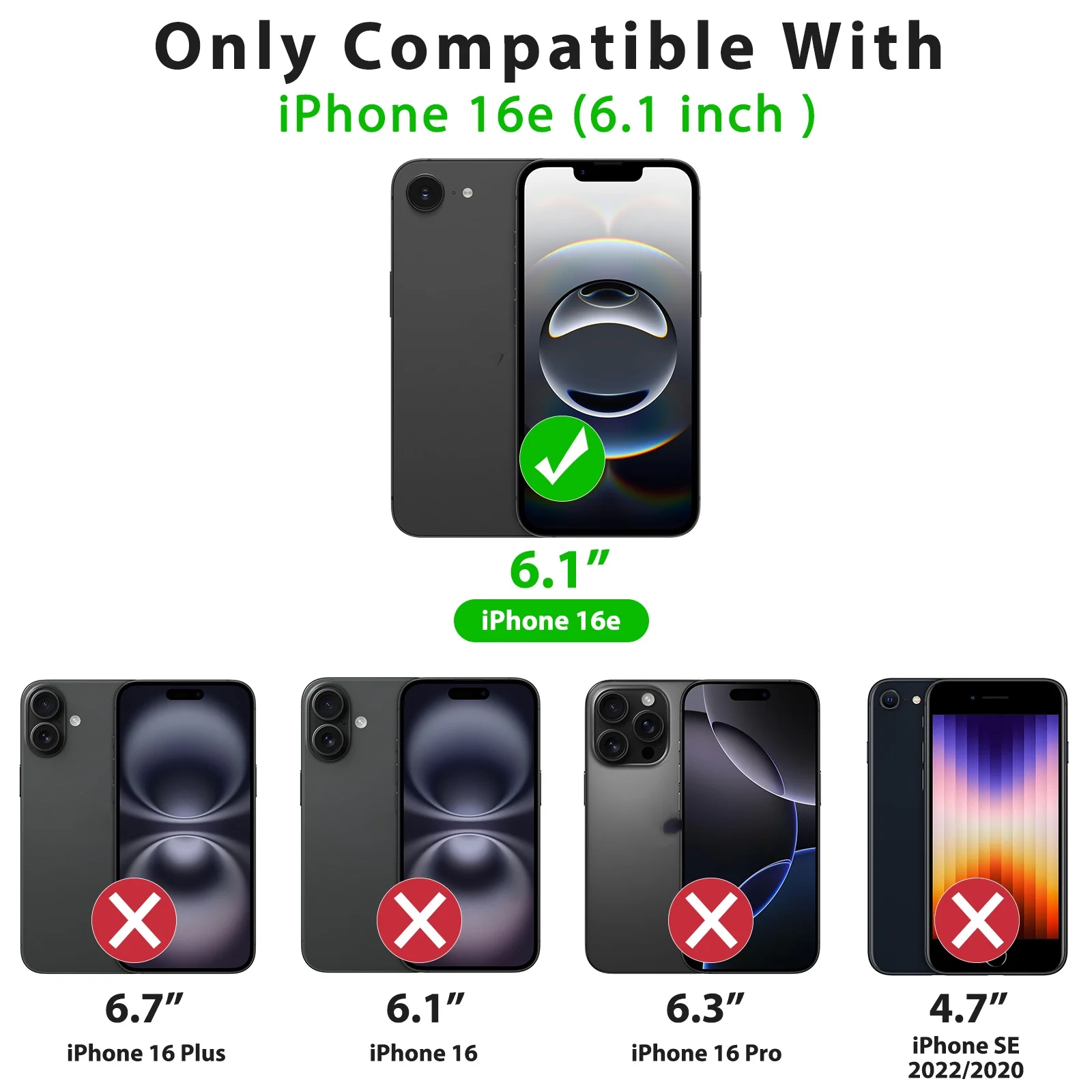 Magnetic Hybrid Shockproof Wireless Charging Case with Translucent Hard Back
