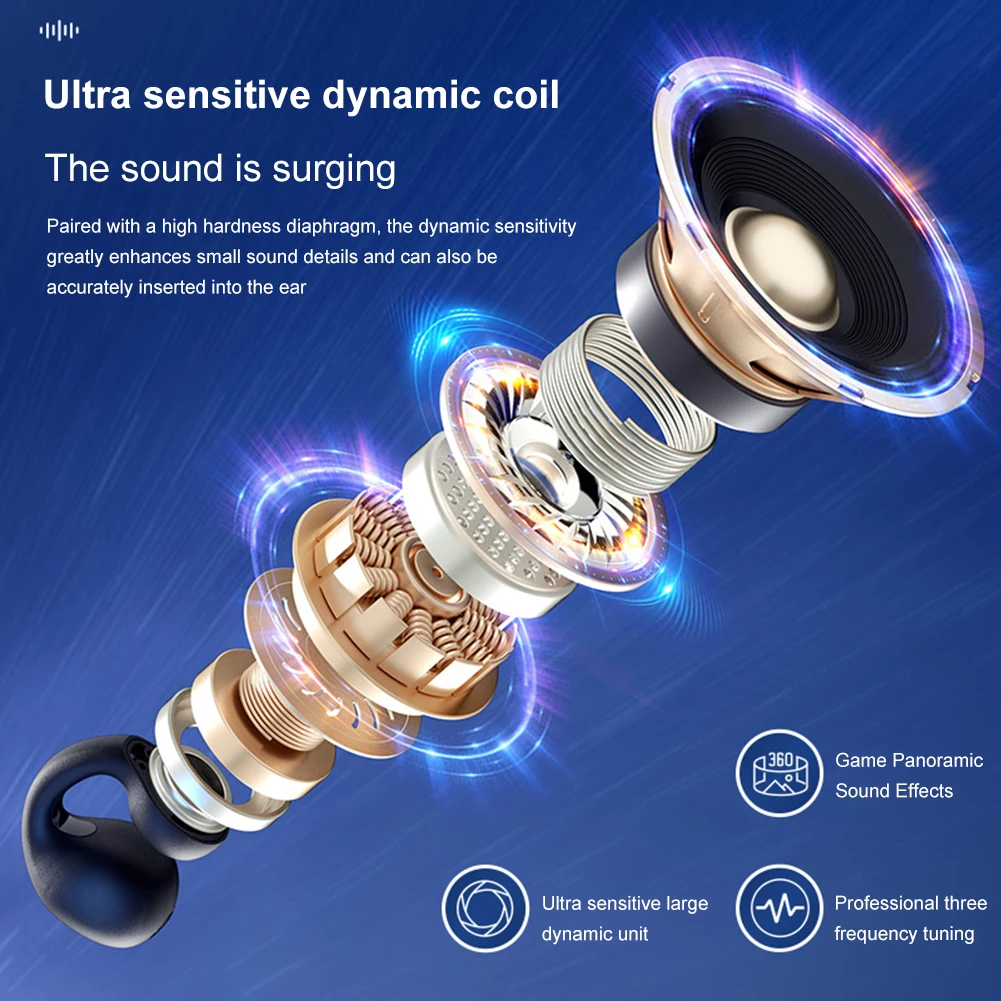 Wireless Bluetooth Earphones Headset for Outdoor Sports