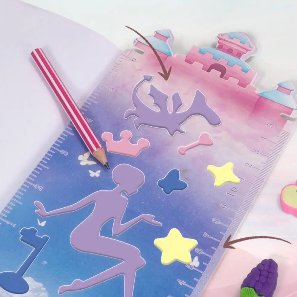 

Play House Book Pink Girls Diary Toy Fade-less Erasers Stickers Tape Sticky Note Book Toy Children Gift