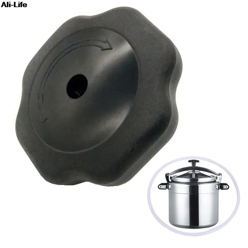 Casserole Button Lid Knob Pressure Cooker Knob Accessories Pressure Cooker Handle Button Explosion-proof Bakelite Spiral Cover