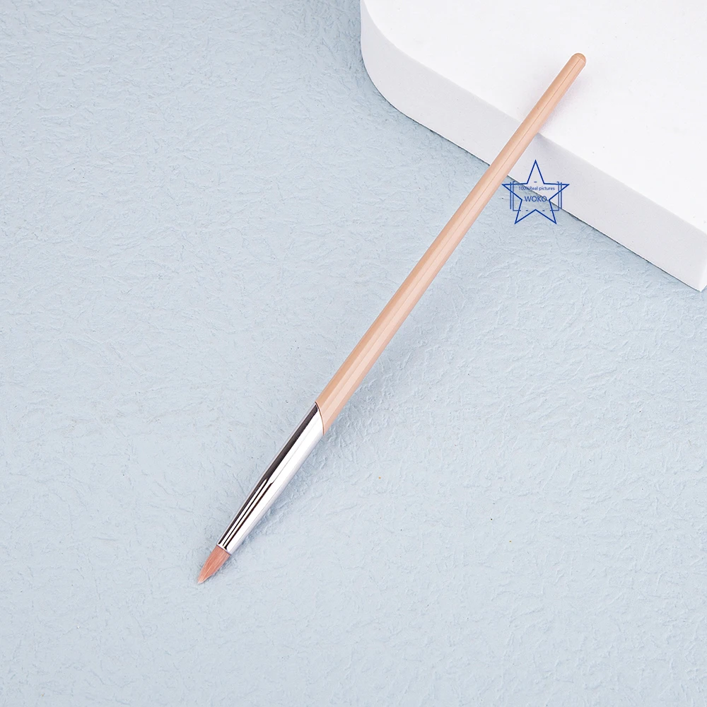 187 Pennello per correttore con punta a matita Pennello per correttore per eyeliner affusolato Sacchetti per eyeliner rosa Correttore Strumento per il trucco - immagine 5