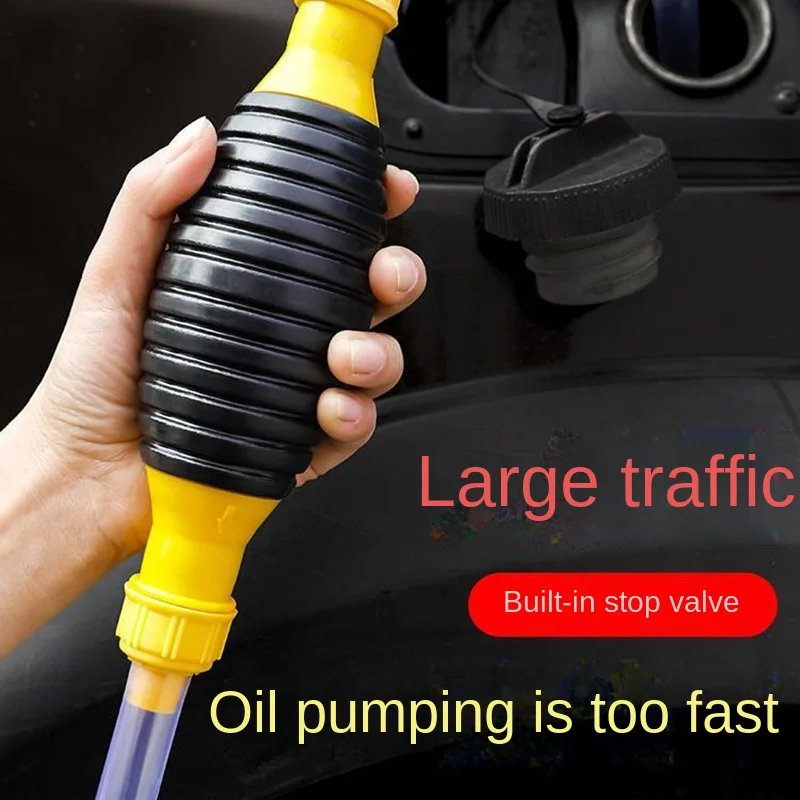Fuel Pump Hand Fuel Pump Car Fuel Tank Sucker Oil Transfer Pump Petrol Diesel Liquid Manual Saver for Gas Gasoline