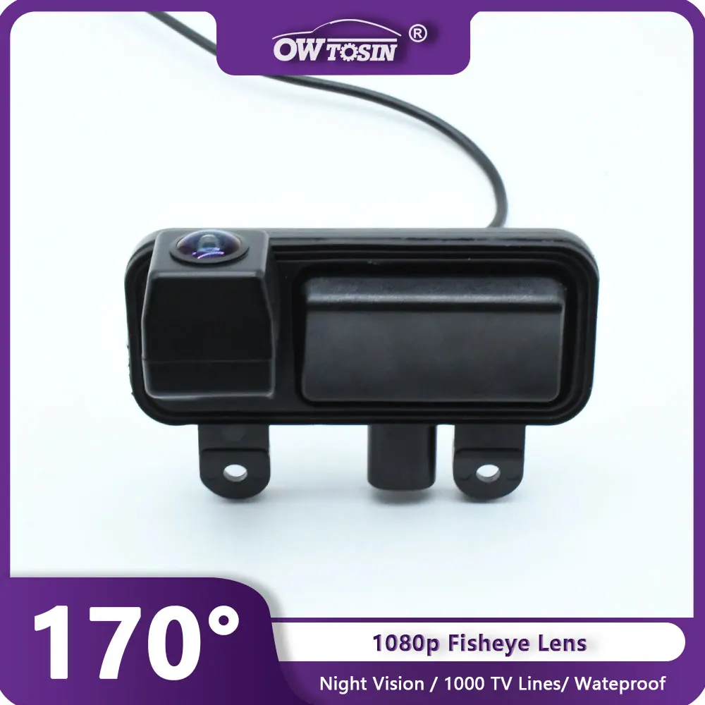 Камера заднего вида для Mercedes Benz B Class W242/W246 B180 B200, AHD 1920*1080P с ручкой багажника на 170 °, монитор Android