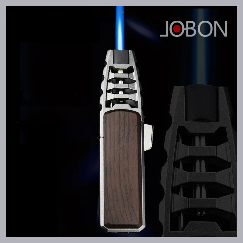 

2024 Windproof Kitchen BBQ Cigar Lighter Jet Flame Fire Torch Outdoor Camping Lighter Butane Gas Lighter Lgnition Tool